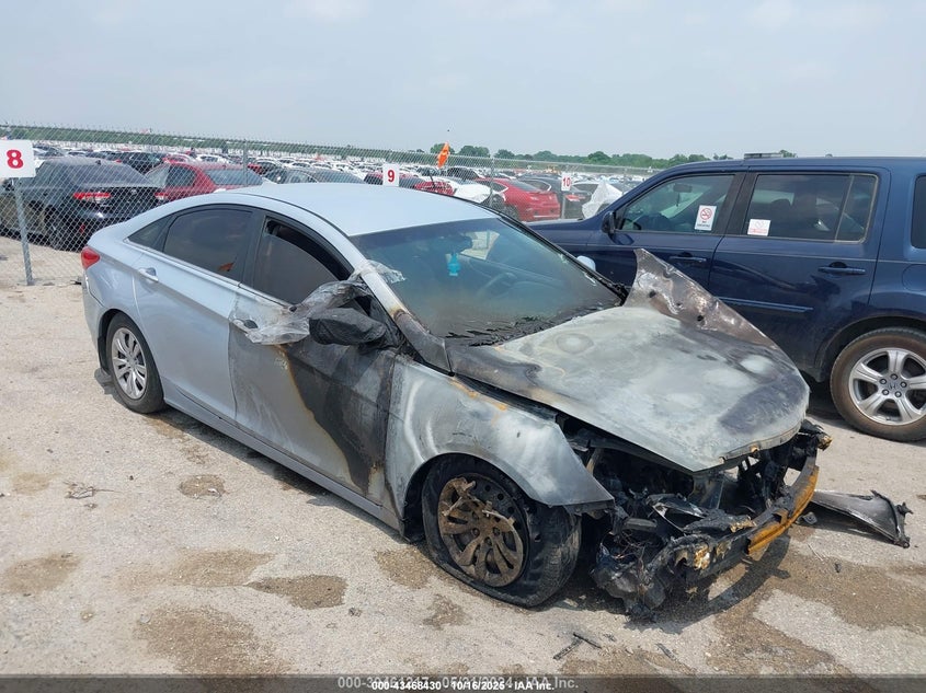 2013 Hyundai Sonata Gls VIN: 5NPEB4AC3DH604781 Lot: 43468430