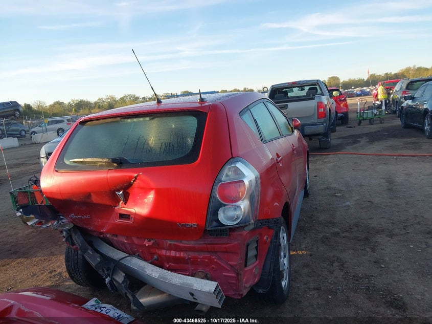 2009 Pontiac Vibe VIN: 5Y2SP67879Z465712 Lot: 43468525