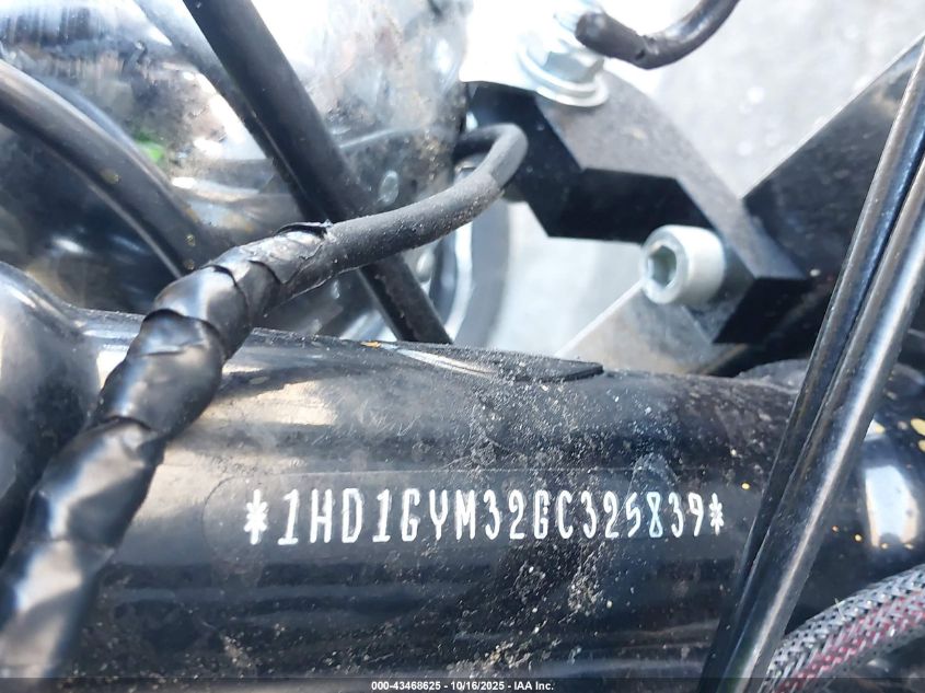 2016 Harley-Davidson Fxdf Dyna Fat Bob VIN: 1HD1GYM32GC325839 Lot: 43468625