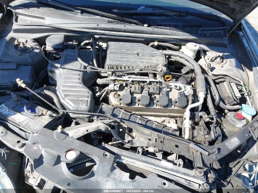 2005 Honda Civic Ex VIN: 2HGES26755H616555 Lot: 43468677