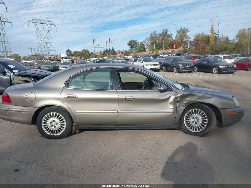 2003 Mercury Sable Gs VIN: 1MEFM50U03A630211 Lot: 43468702