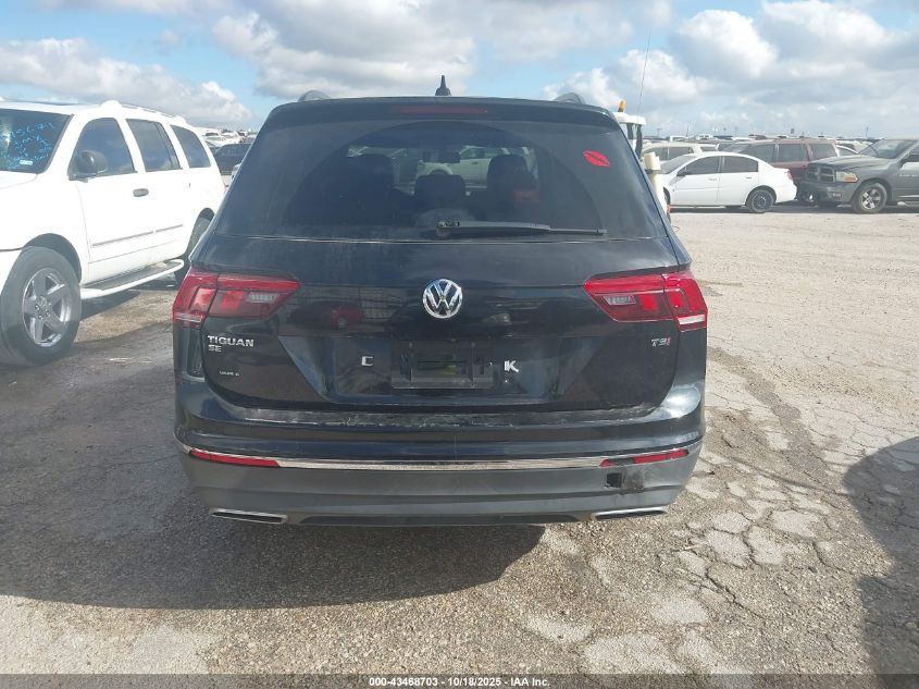 2018 Volkswagen Tiguan 2.0T Se/2.0T Sel VIN: 3VV3B7AX1JM105738 Lot: 43468703