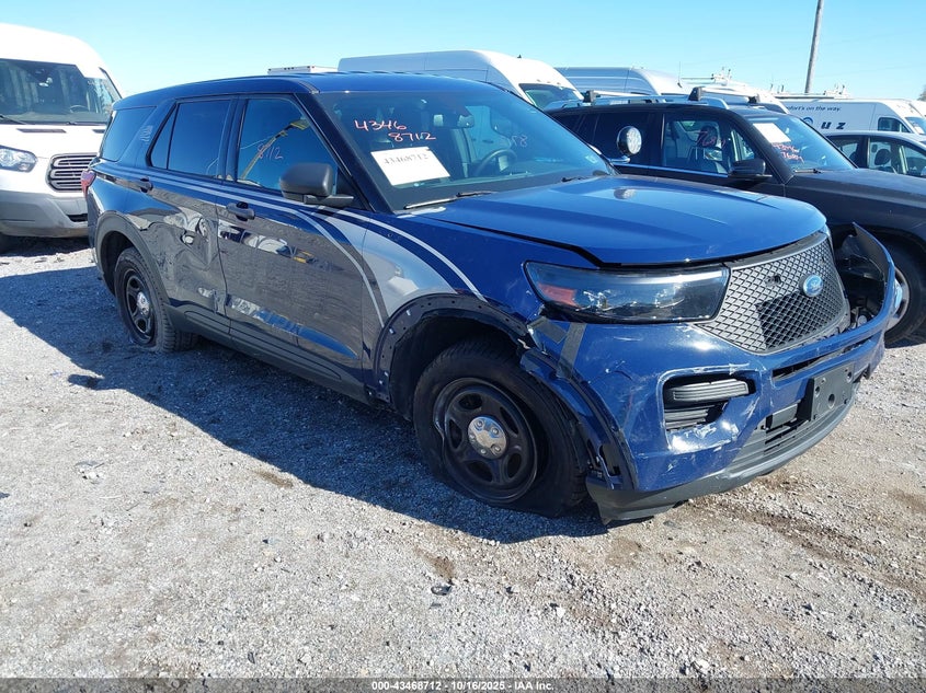 2021 FORD POLICE INTERCEPTOR UTILITY - 1FM5K8AB0MGB72097