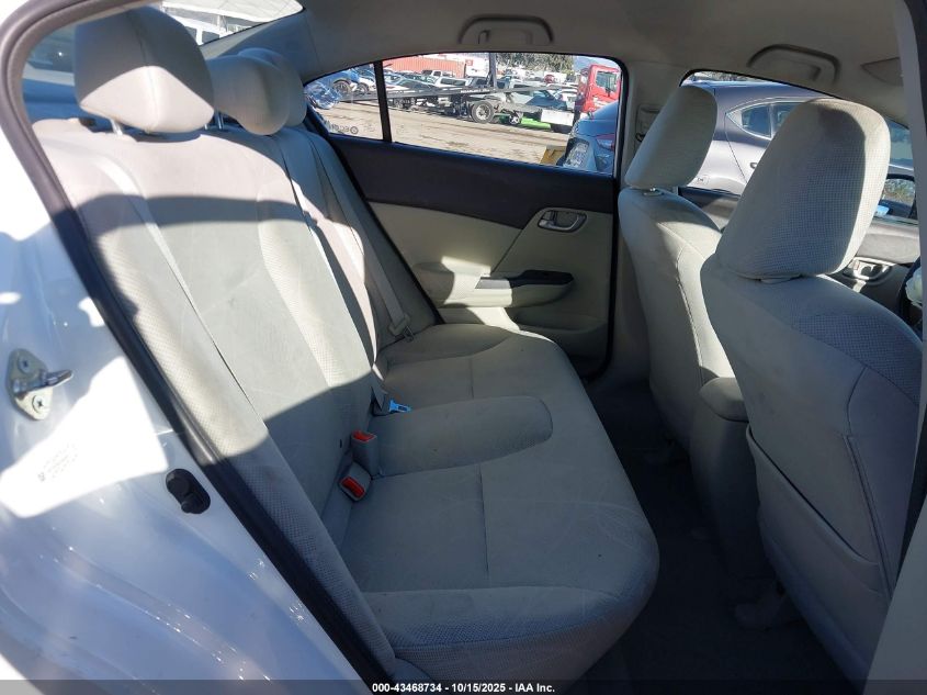 2012 Honda Civic Natural Gas VIN: 19XFB5F55CE004030 Lot: 43468734