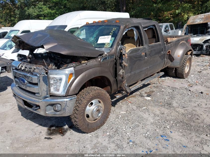 2015 Ford F-350 Lariat VIN: 1FT8W3DTXFEC00211 Lot: 43468745