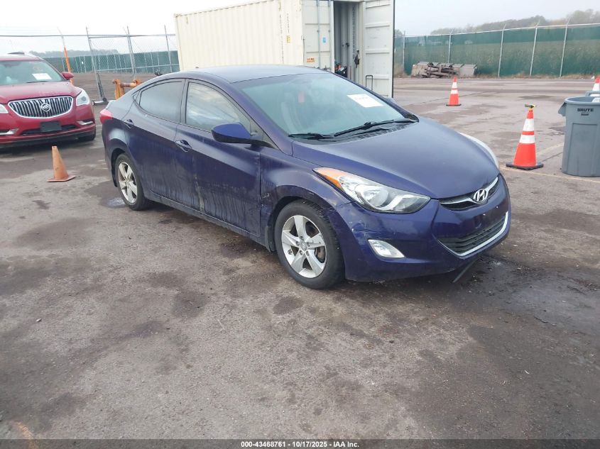 2013 HYUNDAI ELANTRA GLS - 5NPDH4AE4DH277075