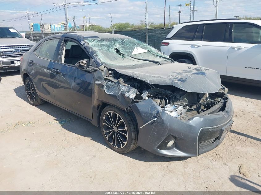 2015 TOYOTA COROLLA S PLUS - 5YFBURHE9FP282686
