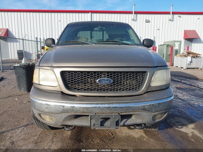 2002 Ford F-150 Lariat/Xlt VIN: 1FTRW08L82KB58789 Lot: 43468960