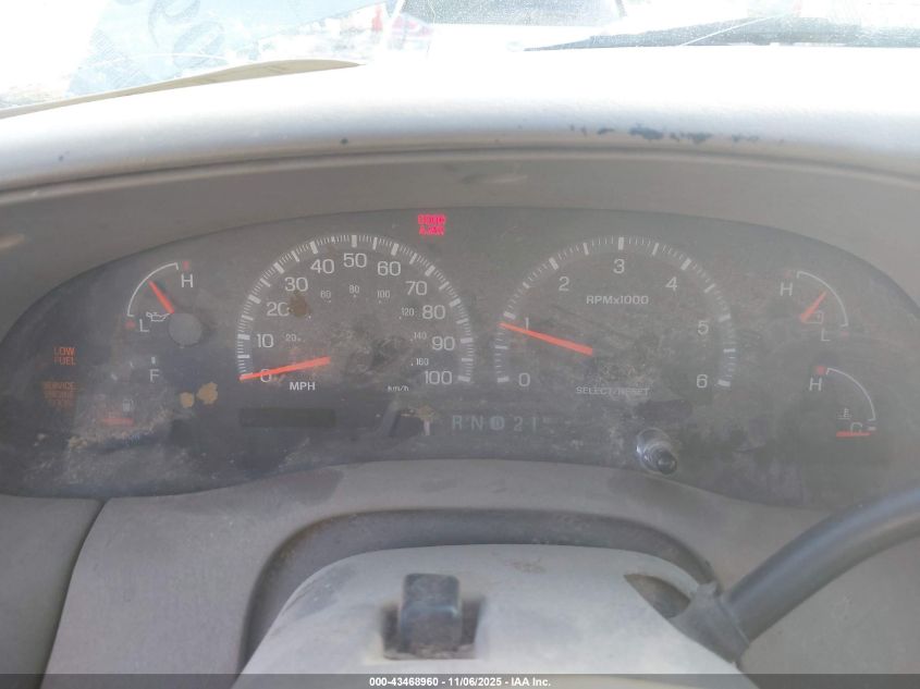 2002 Ford F-150 Lariat/Xlt VIN: 1FTRW08L82KB58789 Lot: 43468960