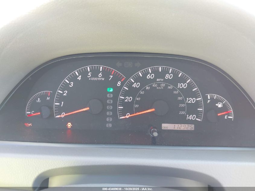 2005 Toyota Camry Std VIN: JTDBE32K953030565 Lot: 43469038