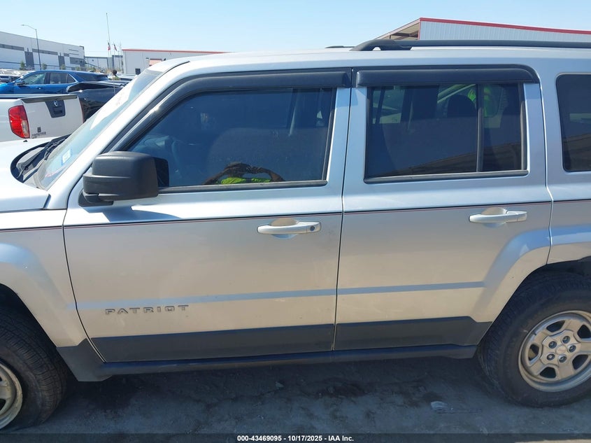 2014 JEEP PATRIOT SPORT 1C4NJRBB6ED620342