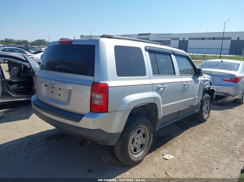 2014 JEEP PATRIOT SPORT 1C4NJRBB6ED620342