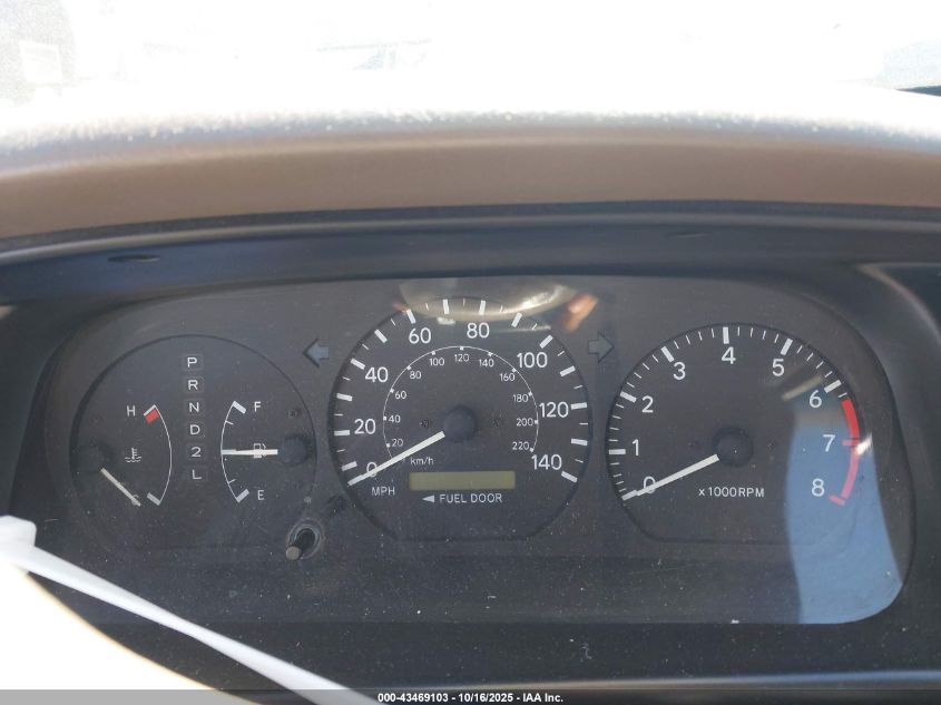 2000 Toyota Camry Le V6 VIN: JT2BF22K3Y0238320 Lot: 43469103