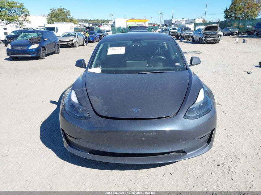 2022 Tesla Model 3 Rear-Wheel Drive VIN: 5YJ3E1EA5NF376398 Lot: 43469121