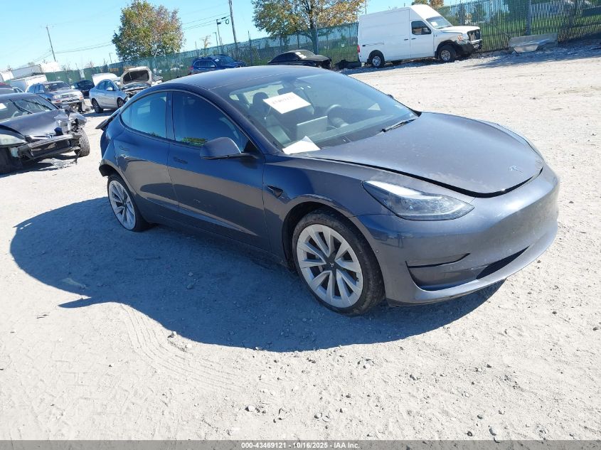 TESLA MODEL 3 REAR-WHEEL DRIVE