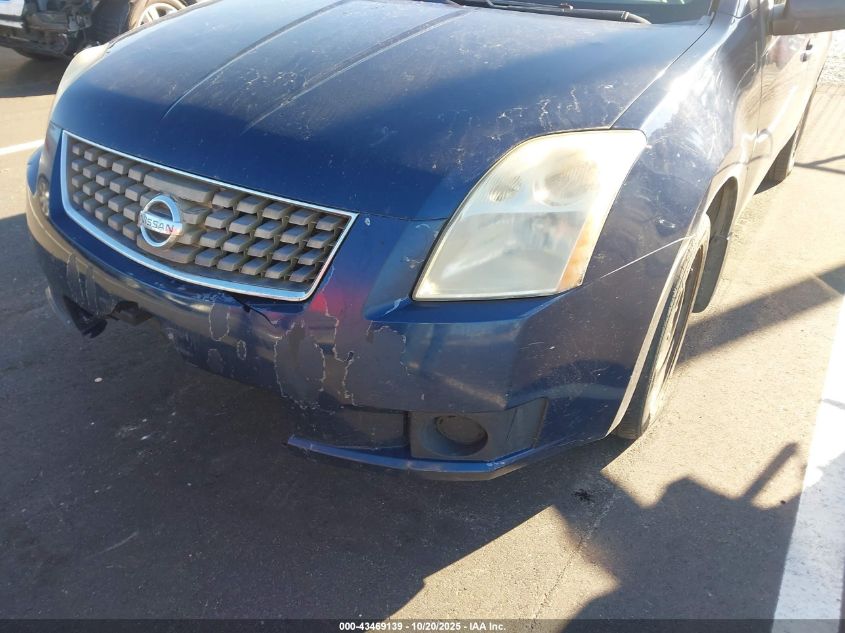 2007 Nissan Sentra 2.0S VIN: 3N1AB61E77L607850 Lot: 43469139