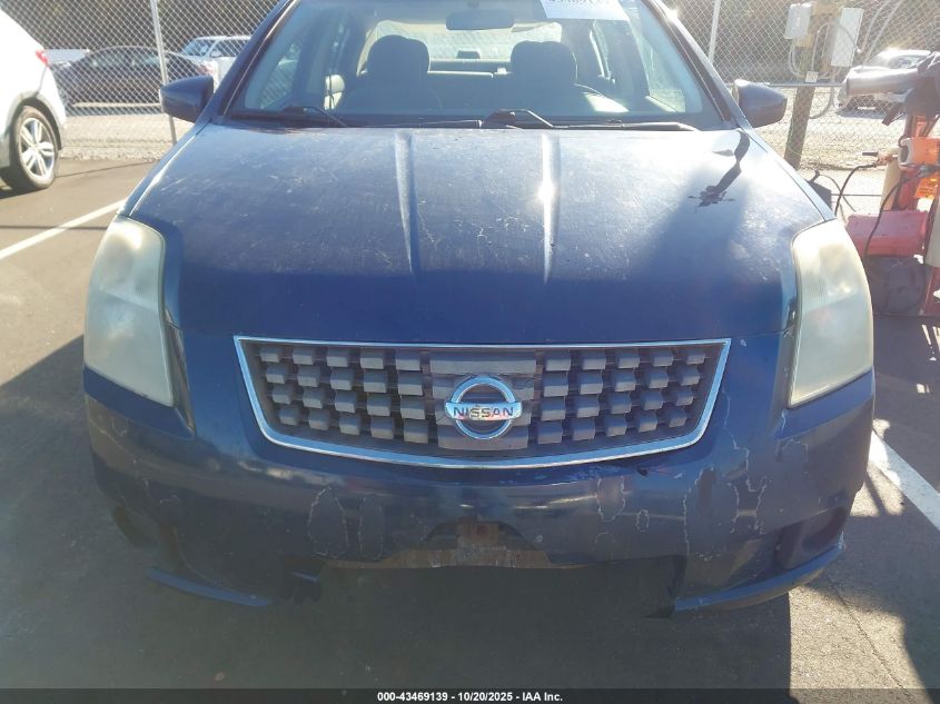 2007 Nissan Sentra 2.0S VIN: 3N1AB61E77L607850 Lot: 43469139