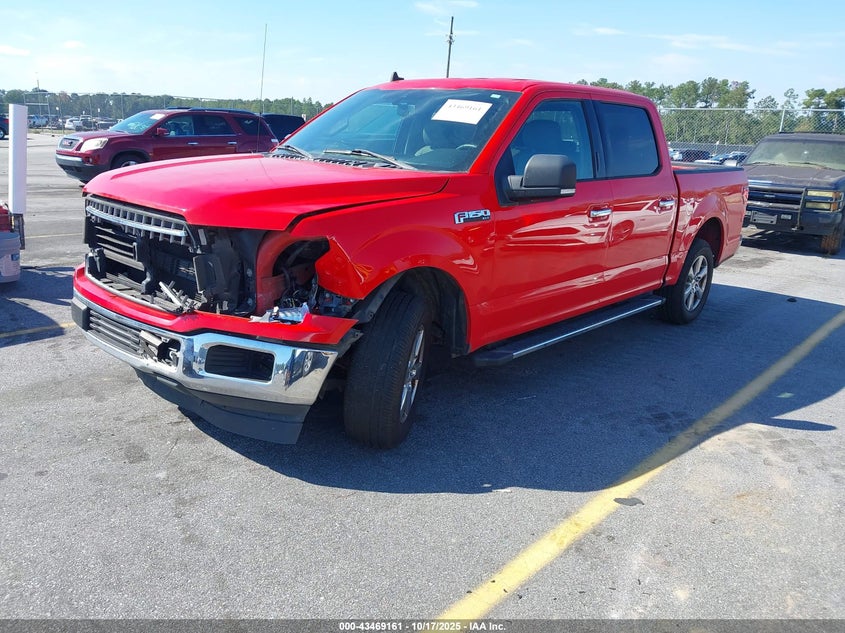 2019 FORD F-150 XLT 1FTEW1CB4KFB50653
