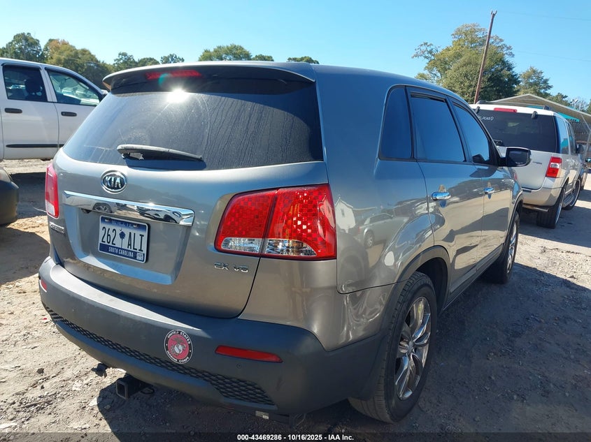 Vin: 5xyku4a21bg015513, lot: 43964223, kia sorento ex v6 20114