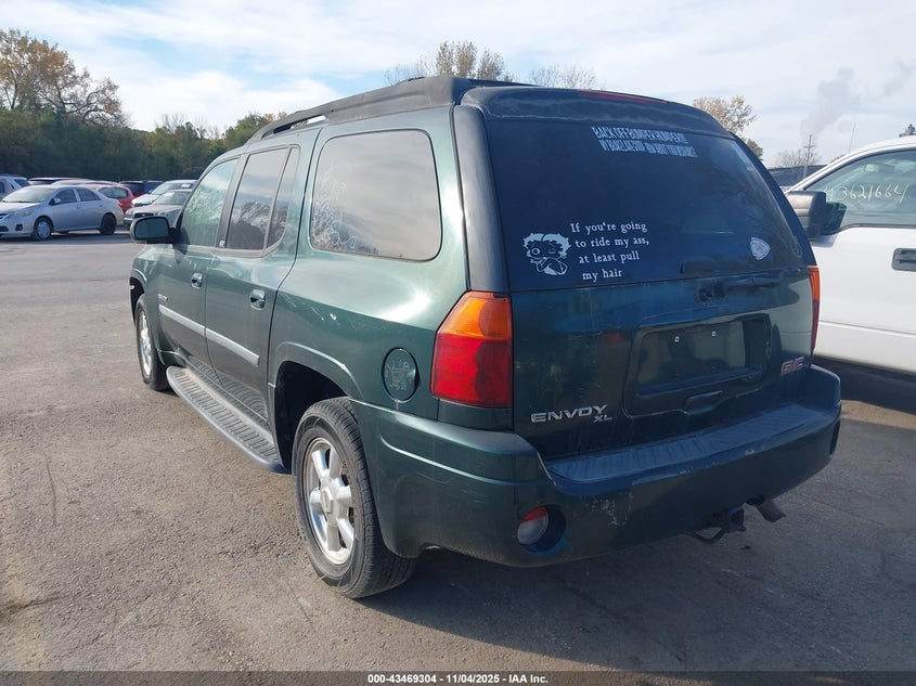 2006 GMC Envoy Xl Slt green suv gasoline 1GKES16S066121717 photo #4