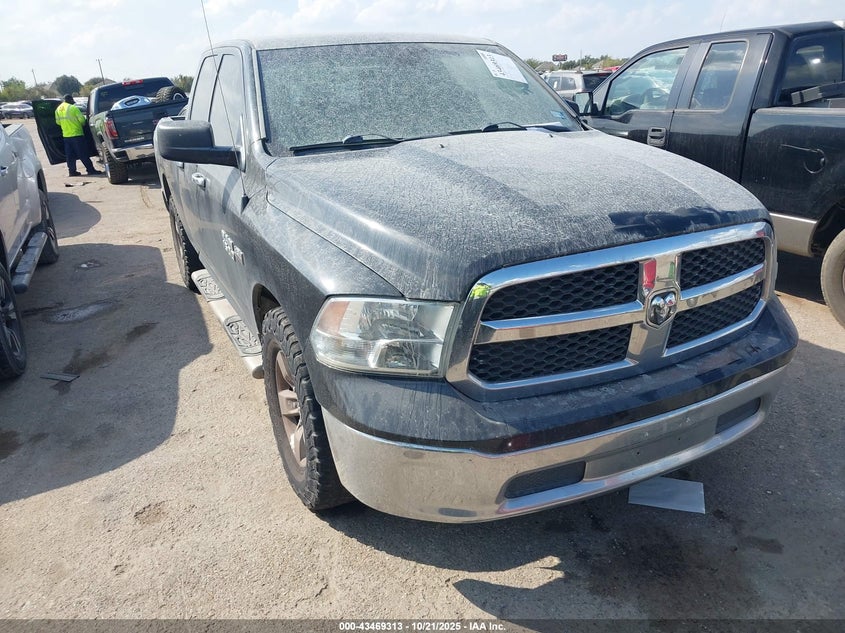 2017 RAM 1500 SLT  4X2 6'4 BOX - 1C6RR6GT8HS675893