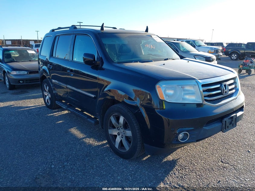 5FNYF4H97CB071942 2012 Honda Pilot Touring auction photo 1
