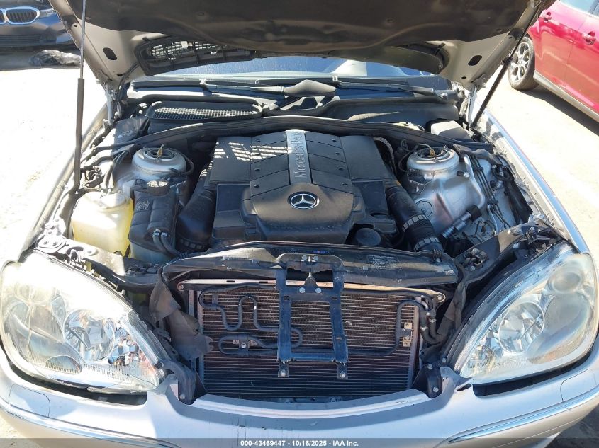 2003 Mercedes-Benz S 430 VIN: WDBNG70J23A383438 Lot: 43469447