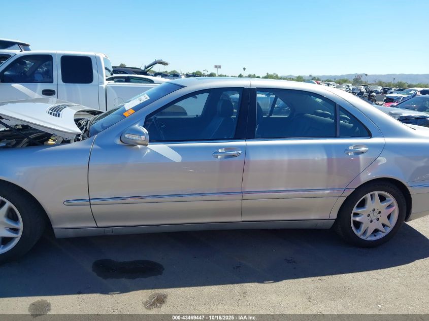 2003 Mercedes-Benz S 430 VIN: WDBNG70J23A383438 Lot: 43469447