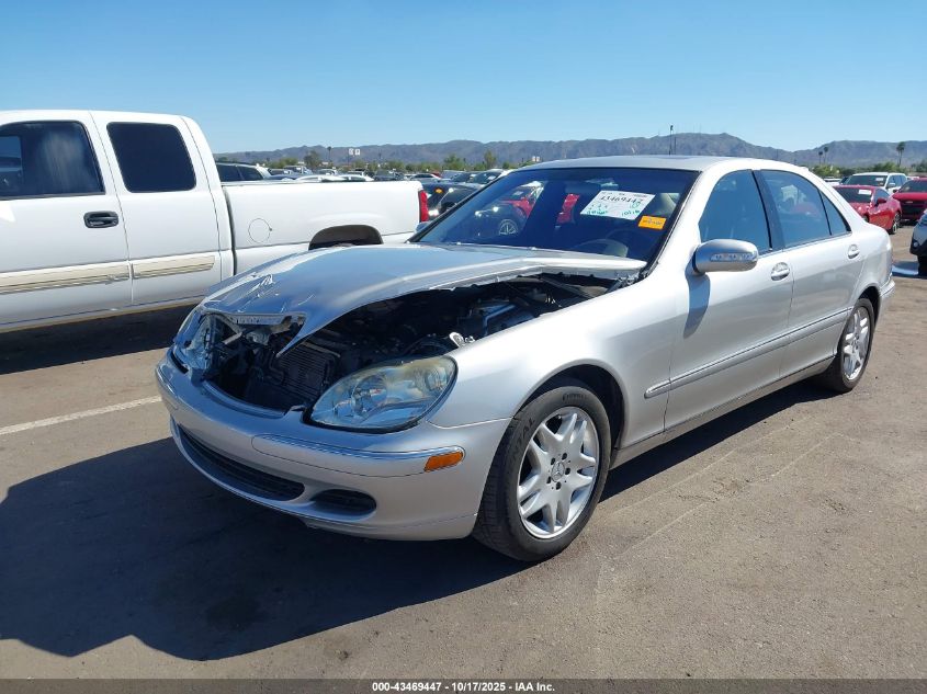 2003 Mercedes-Benz S 430 VIN: WDBNG70J23A383438 Lot: 43469447