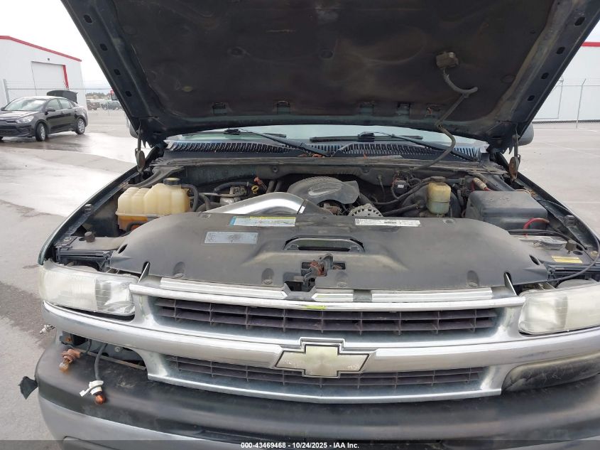 2001 Chevrolet Tahoe Ls VIN: 1GNEK13T21J197350 Lot: 43469468