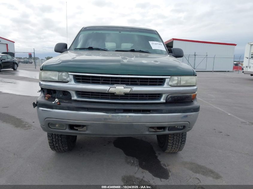 2001 Chevrolet Tahoe Ls VIN: 1GNEK13T21J197350 Lot: 43469468