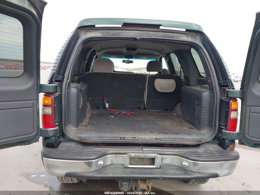 2001 Chevrolet Tahoe Ls VIN: 1GNEK13T21J197350 Lot: 43469468