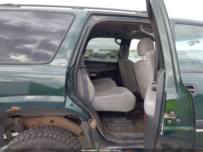 2001 Chevrolet Tahoe Ls VIN: 1GNEK13T21J197350 Lot: 43469468