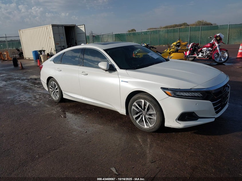 2022 HONDA ACCORD HYBRID EX-L - 1HGCV3F51NA018478