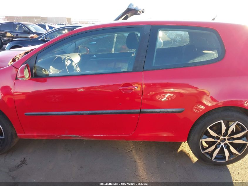 2007 Volkswagen Rabbit 2-Door VIN: WVWBR71KX7W077683 Lot: 43469580