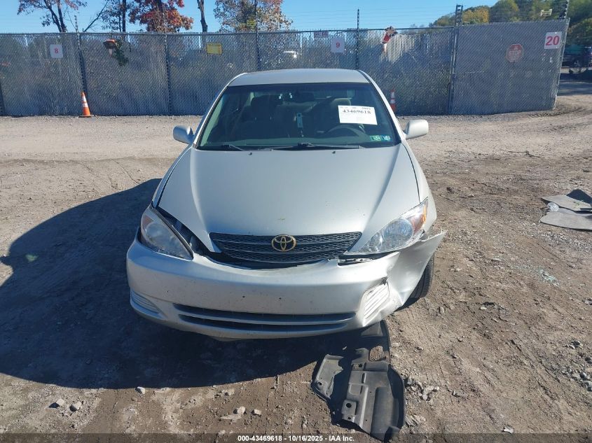 2002 Toyota Camry Xle VIN: 4T1BE30K52U069934 Lot: 43469618