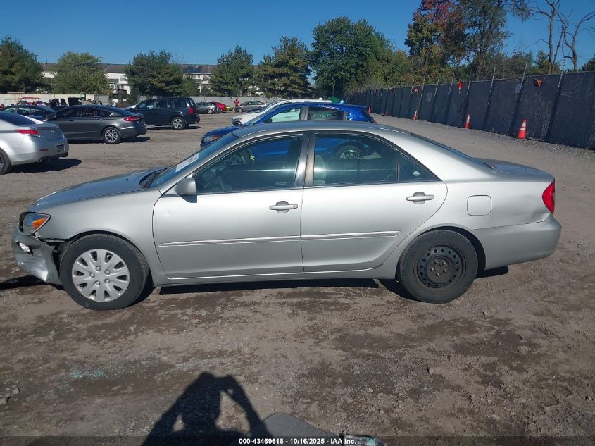 2002 Toyota Camry Xle VIN: 4T1BE30K52U069934 Lot: 43469618