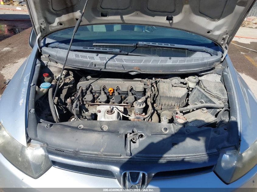 2007 Honda Civic Lx VIN: 2HGFG12657H580124 Lot: 43469628