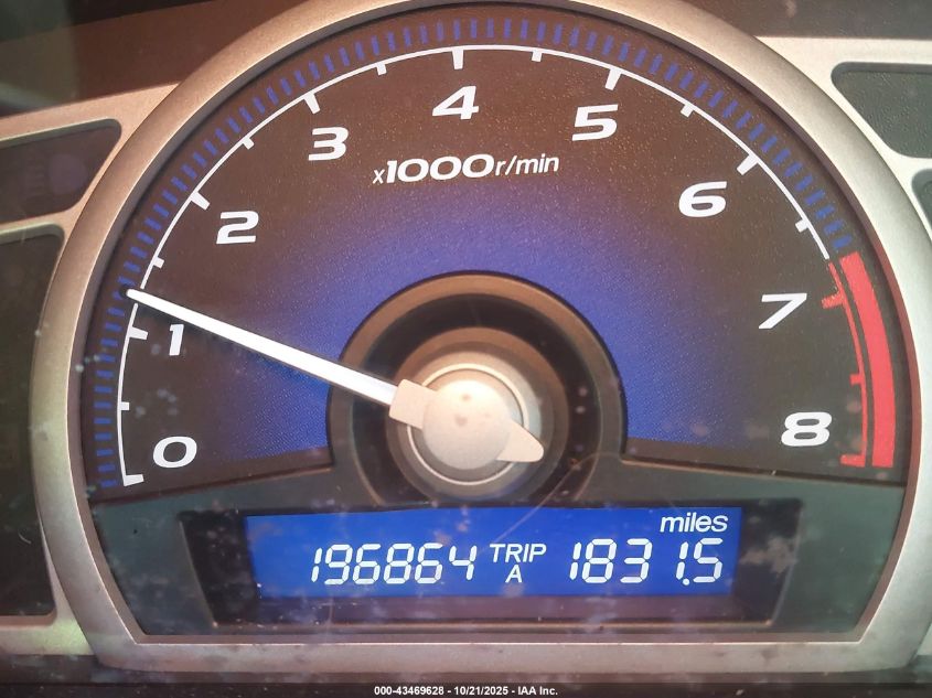 2007 Honda Civic Lx VIN: 2HGFG12657H580124 Lot: 43469628