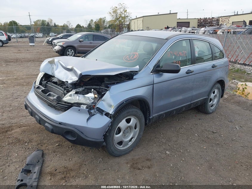 JHLRE48379C011798 2009 HONDA CR-V photo no. 2
