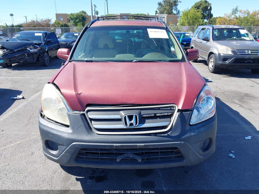 2005 Honda Cr-V Ex VIN: JHLRD78835C018046 Lot: 43469715