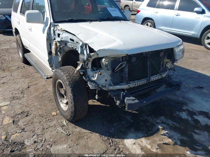 1999 Toyota 4Runner Sr5 V6 VIN: JT3GN86RXX0124537 Lot: 43469787