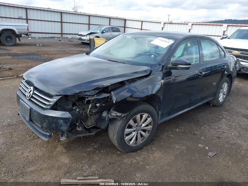 2014 VOLKSWAGEN PASSAT 2.5L WOLFSBURG EDITION 1VWAP7A39EC022860