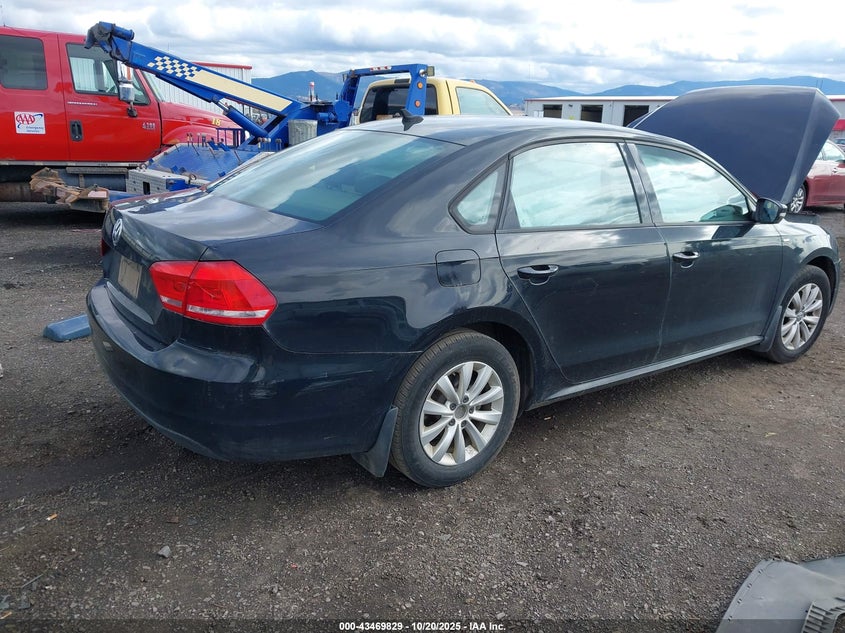 2014 VOLKSWAGEN PASSAT 2.5L WOLFSBURG EDITION 1VWAP7A39EC022860