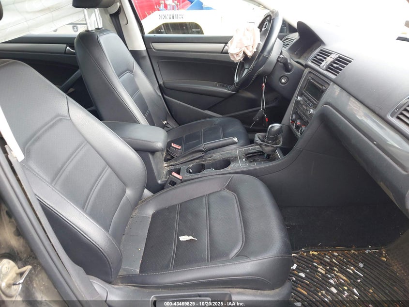 2014 VOLKSWAGEN PASSAT 2.5L WOLFSBURG EDITION 1VWAP7A39EC022860