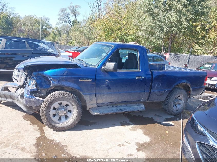 2009 Ford Ranger Sport/Xl/Xlt VIN: 1FTYR10D39PA21611 Lot: 43469872