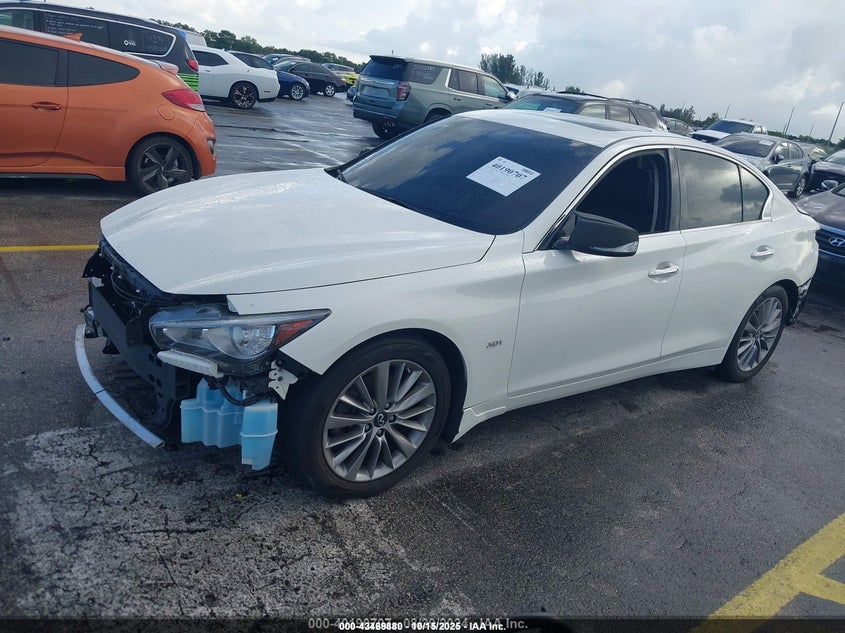 JN1EV7AP7KM543498 2019 INFINITI Q50 photo no. 2