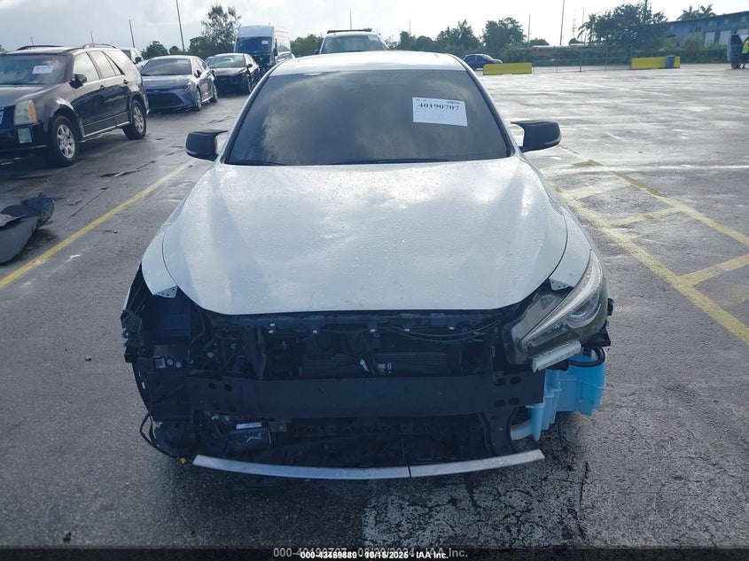 2019 Infiniti Q50 3.0T Luxe VIN: JN1EV7AP7KM543498 Lot: 43469880