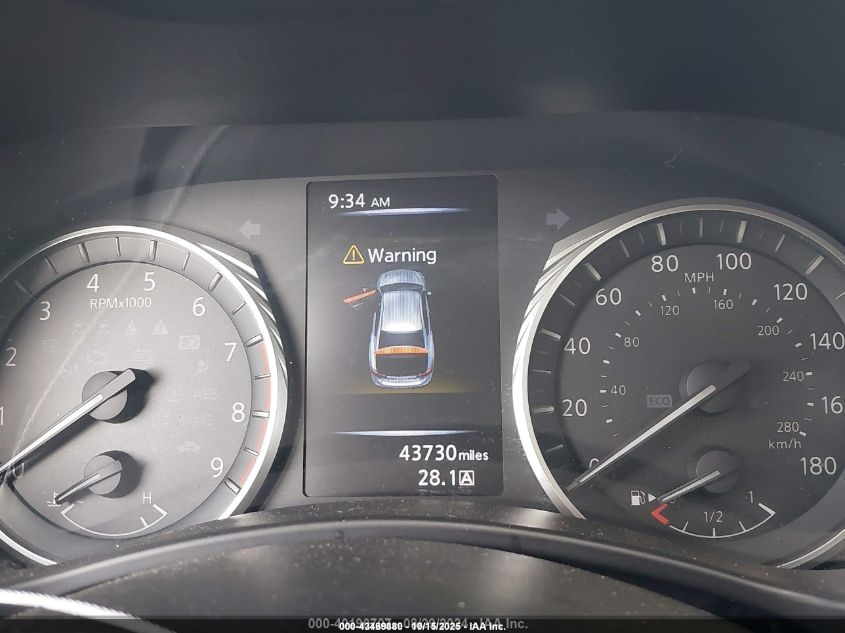 2019 Infiniti Q50 3.0T Luxe VIN: JN1EV7AP7KM543498 Lot: 43469880