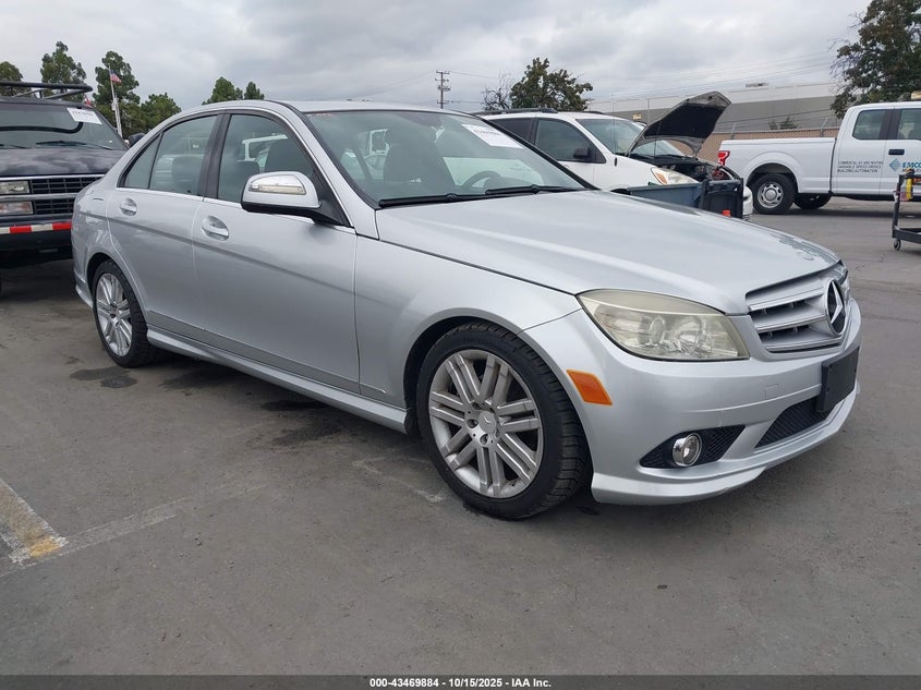 WDDGF54X98F097151 2008 MERCEDES-BENZ C-KLASSE photo no. 9